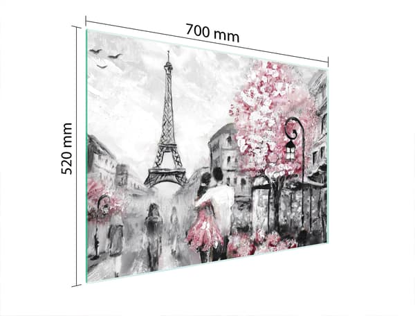 LASINEN SUOJALEVY LIEDELLE 70x52 PARIS
