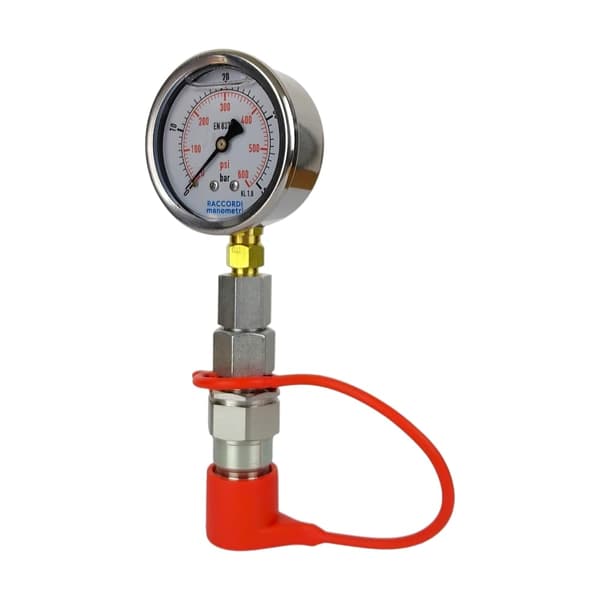 Mätsats, manometer 0-40 bar, snabbkoppling