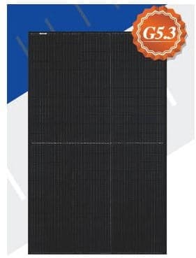 Monokrystallinsk solcellepanel FULD SORT 390W | Kraft&Dele