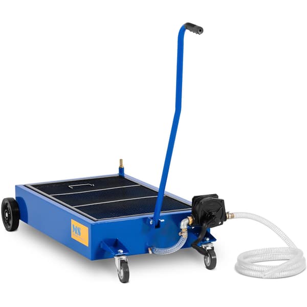 Avloppsvagn för oljebyte med handpump 20l/min 65 l