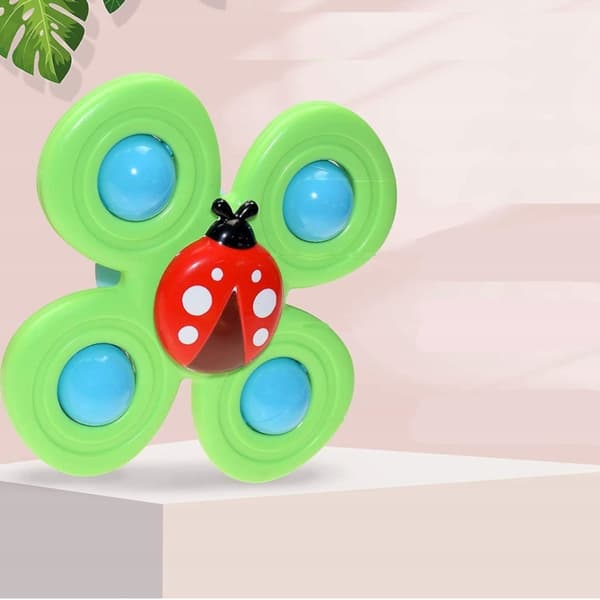 3 sensoriske sugekopper rasle spinner ME-042