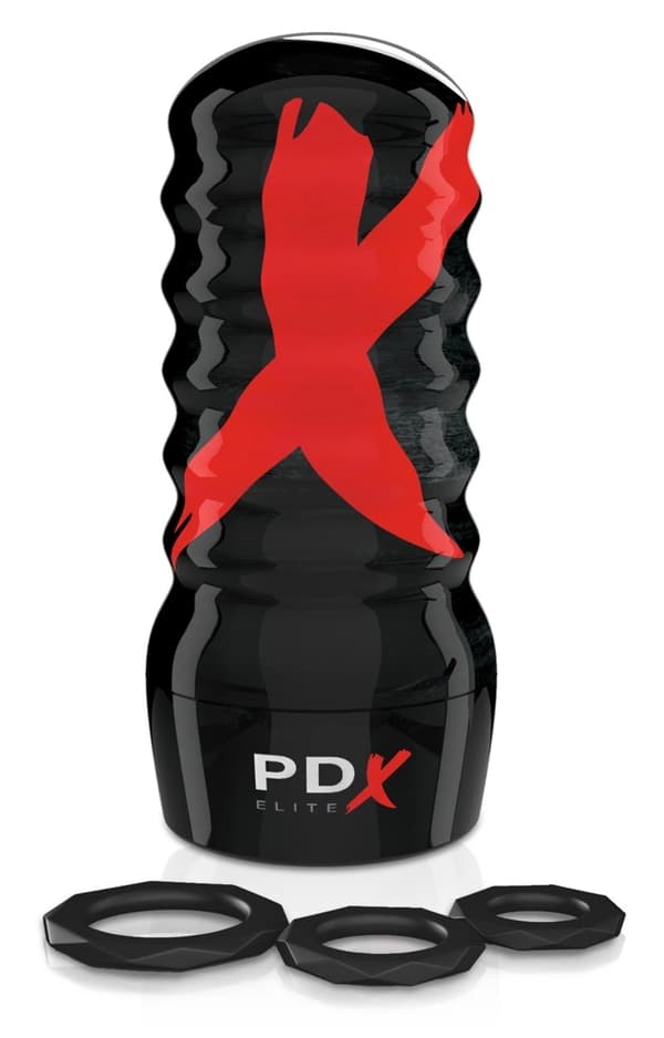 Pdx Elite Realistisk Öppen Mun Masturbator