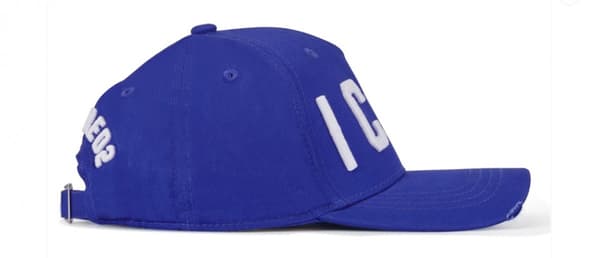 DSQUARED2 ICON italiensk basebollkeps BLÅ