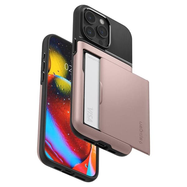 iPhone 15 Pro Max Slim Armor CS-skal – Rosa