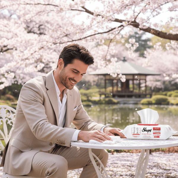 Sleepy Universal Surface Cleaning Servietter Cherry Blossom 100 stk.
