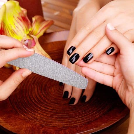 RR78 NEGLEFIL BÅDBUFFER MANICURE MANICURE HALVMÅNEFIL