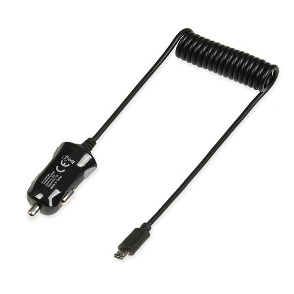 iBOX C-14 Biloplader, Indbygget Micro USB 1A Kabel