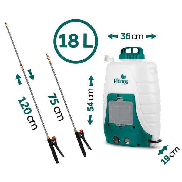 Plonos PL-601 batteridriven spruta