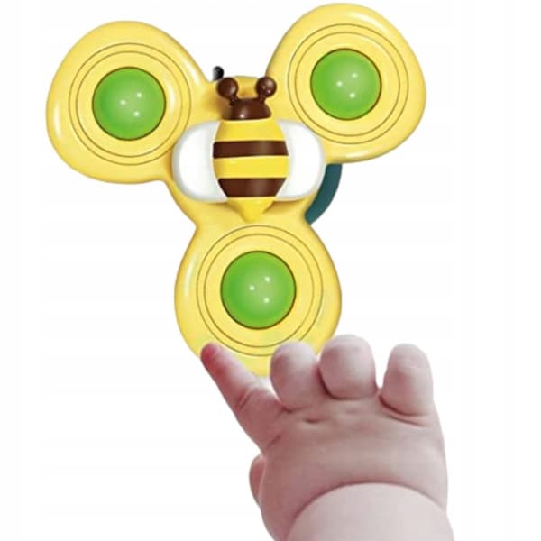 3 sensoriska sugkoppar skallra spinner ME-042