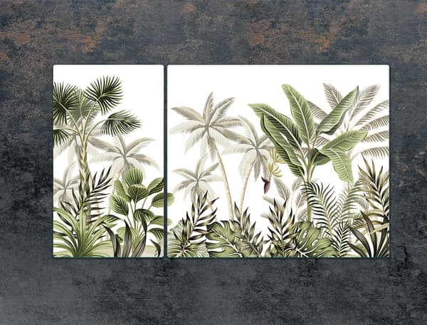 GLASBESKYTTELSESPLADE TIL KOMFUR 90X52 BLAD