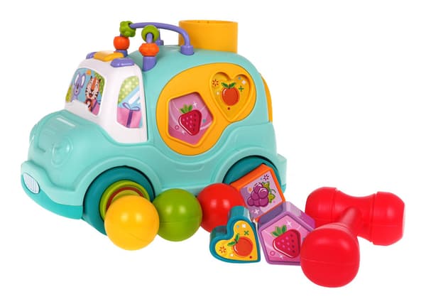 Multifunktionell buss med sorterare