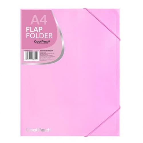 Coolpack klapmappe PP, A4, pastelrosa