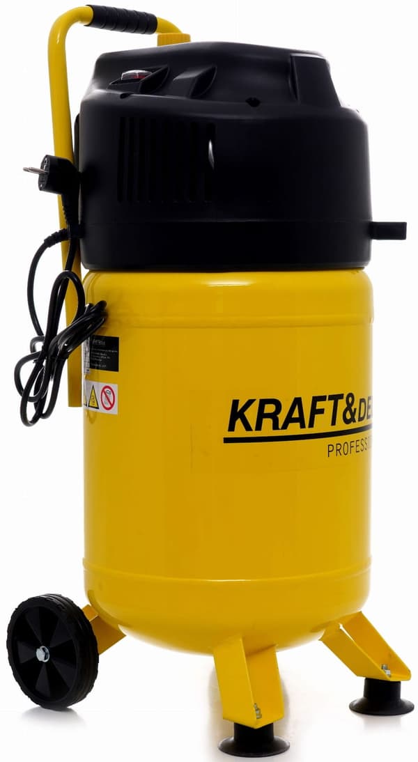 Oliefri kompressor 30L 10bar | Kraft&Dele