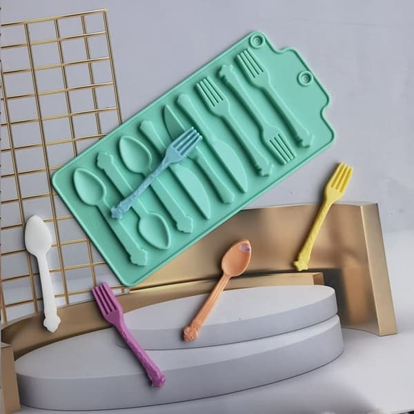 Silikoneforme gafler skeer knive