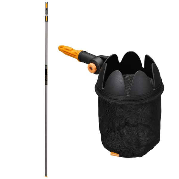 Fiskars oneclick hedelmänpoimijan pää + pitkä varsi 2,2 m-4 m