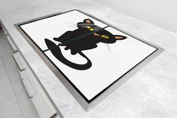 GLASBESKYTTELSESPLADE TIL KOMFUR 70x52 KAT.
