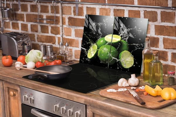 GLASSKYDDSPLATTA FÖR KÖK 2x35x52 LIME