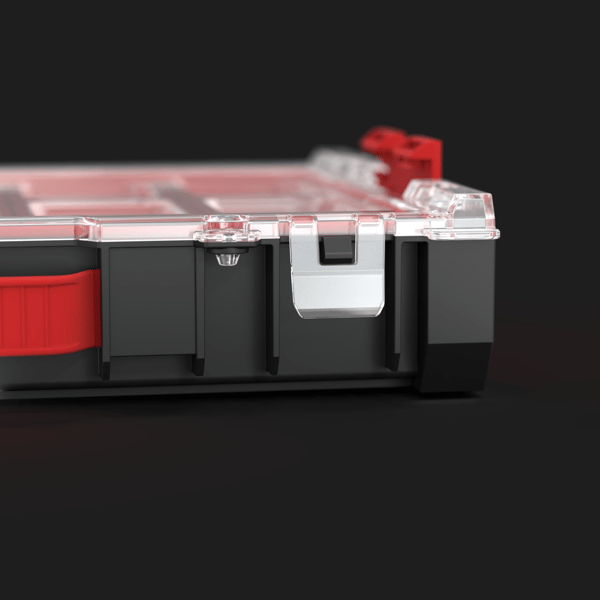 Qbrick system PRO Organizer 100 modulär verktygslåda med lock 5l