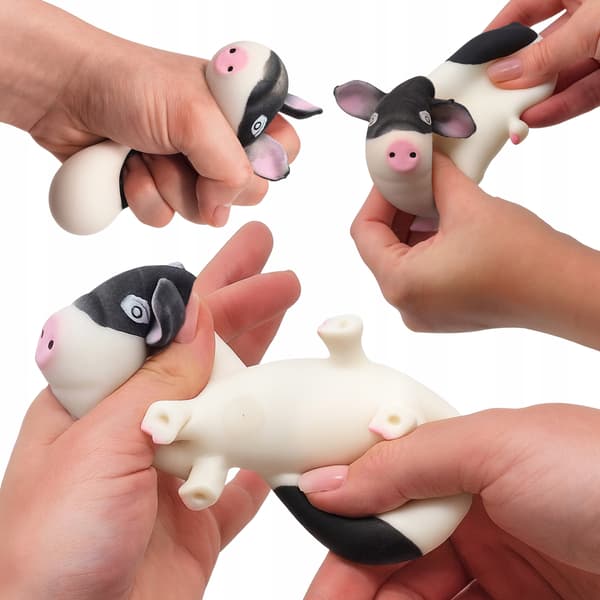 Squishy sød GRIS anti-stress sensorisk strækbar