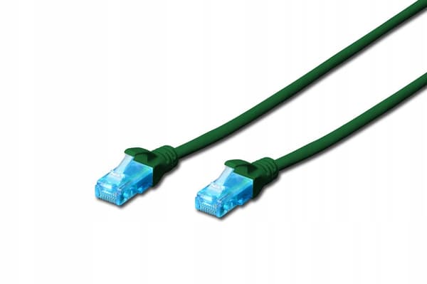 Patchkabel DIGITUS UTP kat. 5e 1,5m PVC grön
