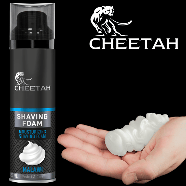 Cheetah Malawi barberskum 250ml