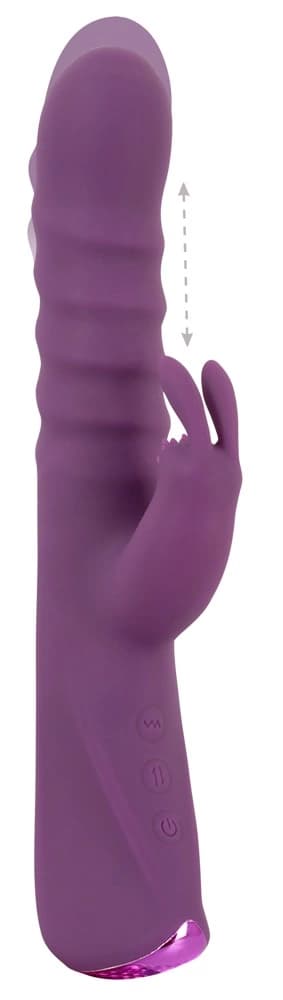 Jacida Handy 2-Funktionsvibrator med Tryckfunktion Lila