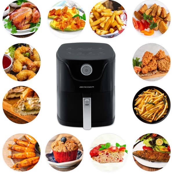 Airfryer Berdsen BD-654 svart