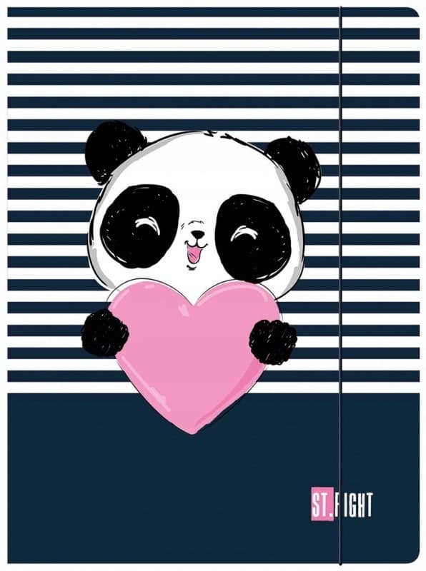 KUMIKANSIOT A4 STRIGHT LOVE PANDA 300G