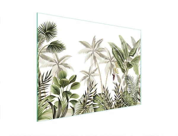 SKÄRBRÄDA I GLAS 40x30 BLAD