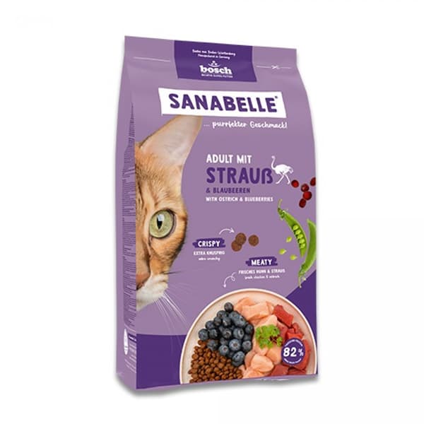BOSCH Sanabelle Adult Struts torrfoder för katter 8 kg