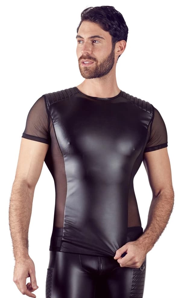 NEK Sort Herre Mat Mesh T-shirt S