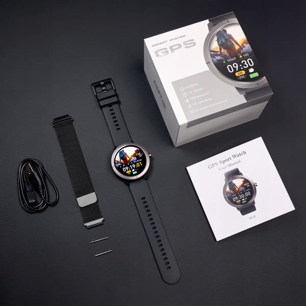 SMARTKLOCKA DM76 - SVART