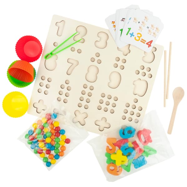 TG67012 Montessori träpussel matteinlärning