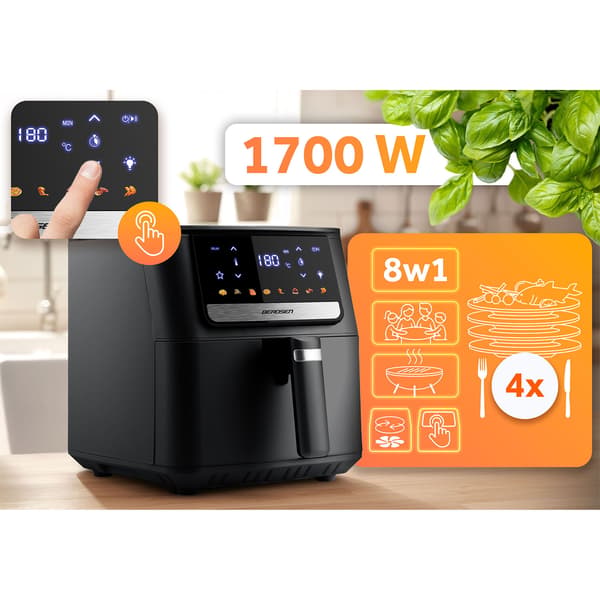 Airfryer Berdsen BD-662 sort