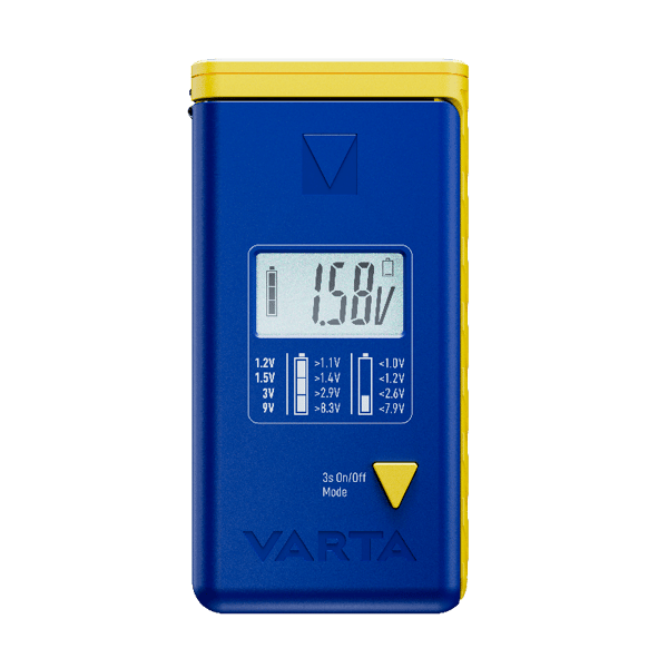 VARTA LCD-BATTERITESTARE Batteritestare med display