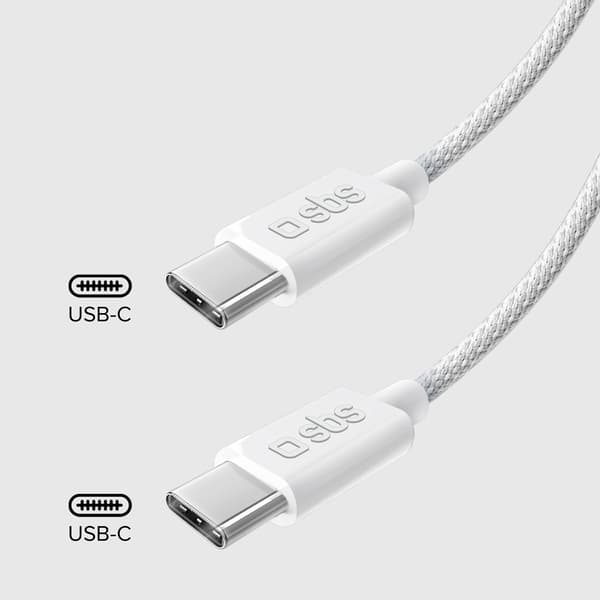 USB-C 60W Punottu Kaapeli 1.5m - Harmaa