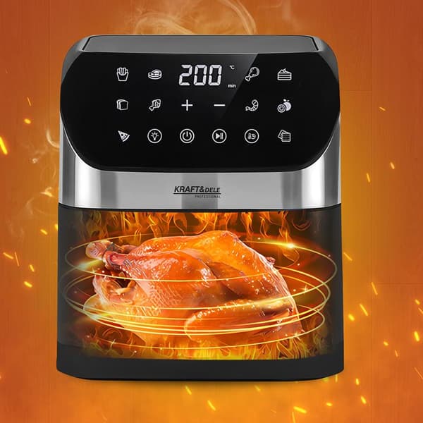Airfryer 6L Modern Airfryer | Kraft&Dele