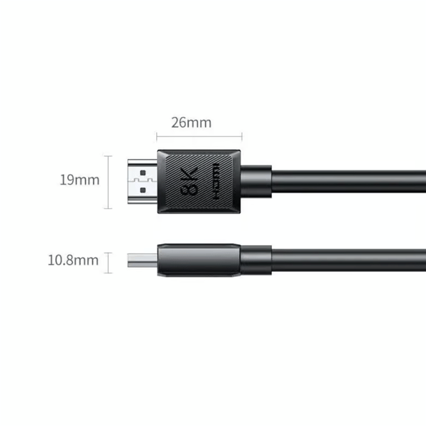 HDMI 8K lyd- og videokabel 5m - sort