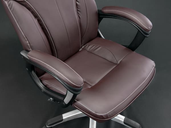 Sofotel EG-222 kontorstol i brun læder