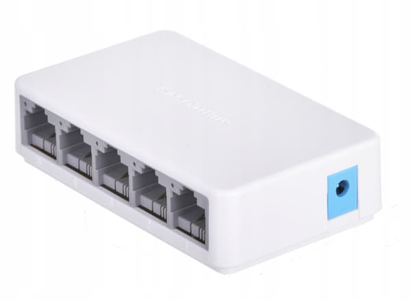 Mercusys MS105 5x 10/100Mb/s ikke-administreret switch