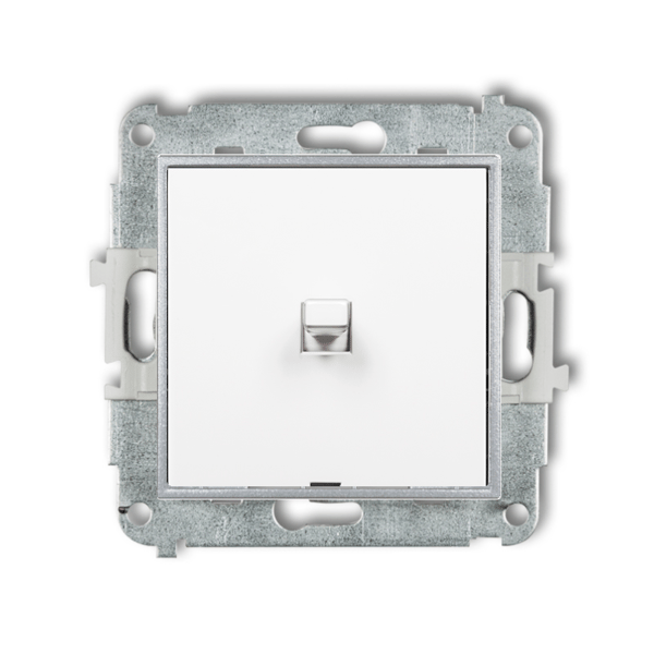 enkelmodul utan ram USA Dwarf mini vit/silver