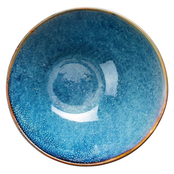 DEEP BLUE Snedställd bufféskål, diameter 25 cm