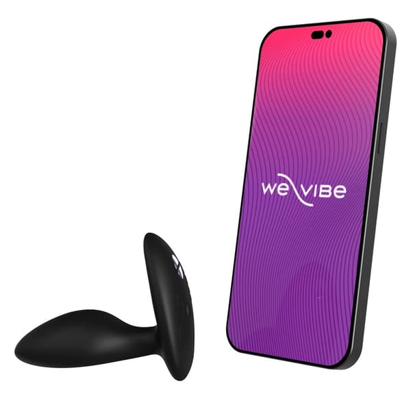 WeVibe Ditto Satin Sort Vibrerende Analplug