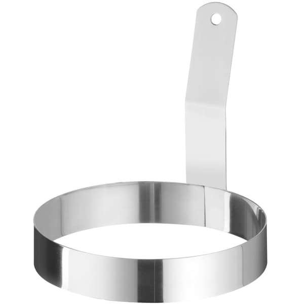 Ringform med handtag för stekt ägg stål diameter 128 mm