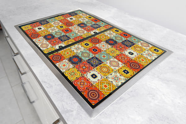 LASISUOJALEVY 75x52 MOSAIIKKI