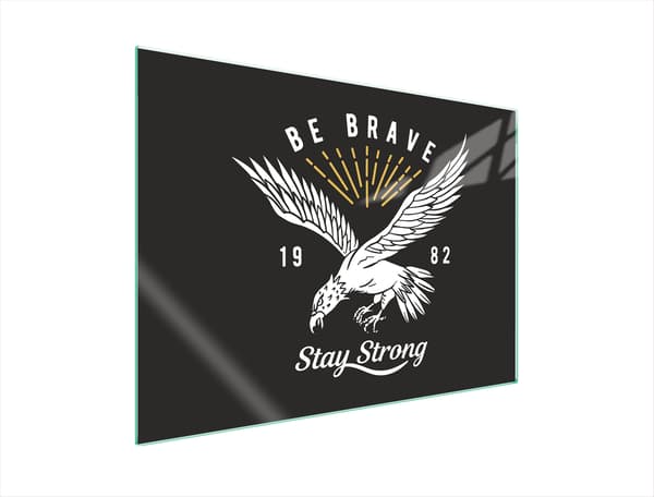 LASINEN SUOJALEVY LIEDELLE 70x52 BIRD