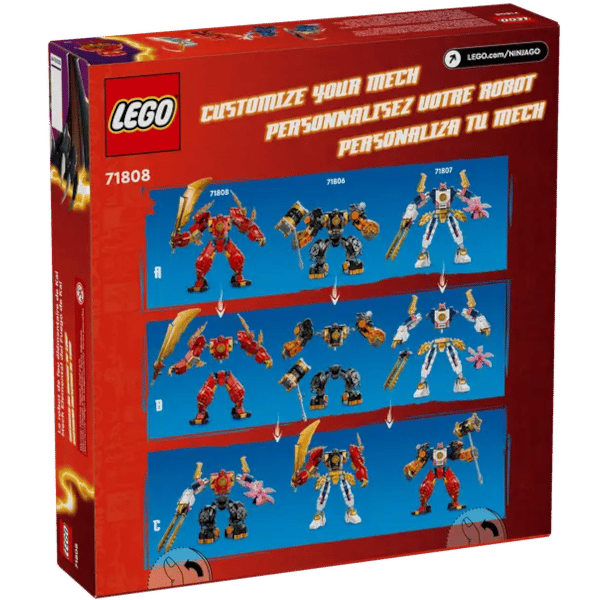 LEGO Ninjago 71808 Kais elementära eldrobot 7+ (322 bitar)