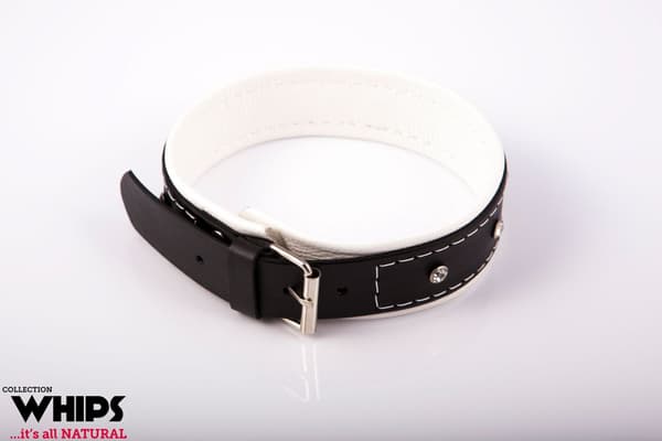 Damekrave 4 cm hvid