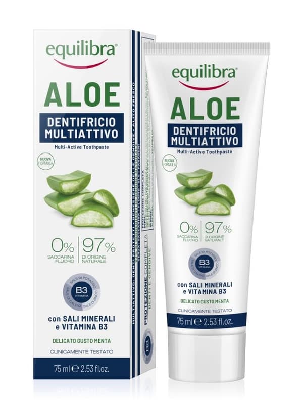 EQUILIBRA Aloe Multiaktiv Tandkräm 75ml