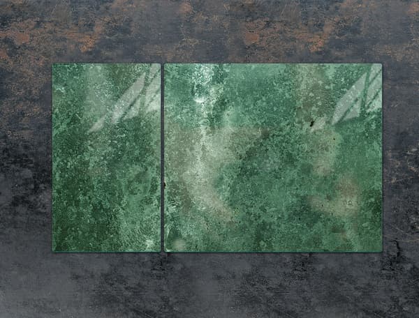 GLASBESKYTTELSESPLADE TIL KOMFUR 90x52 TURKIS